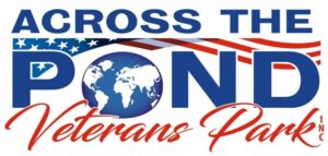 Across The Pond Veterans Park Logo Iron River, Wisconsin